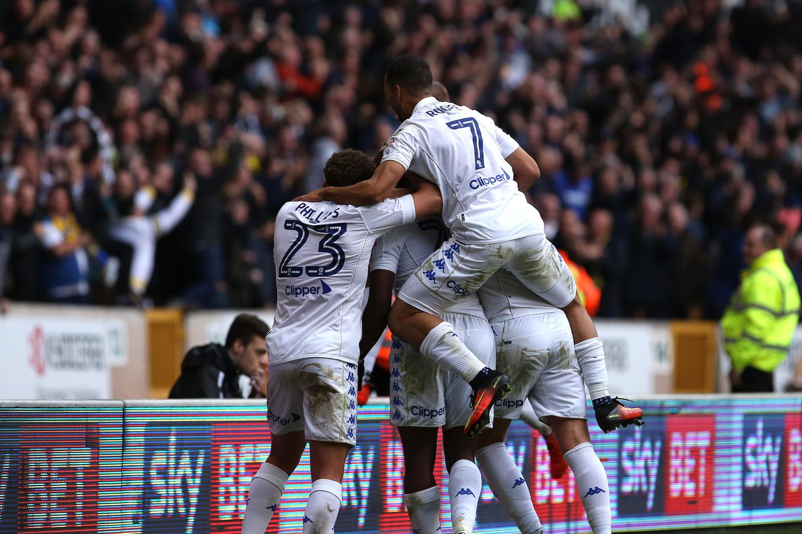 Enjoy these photo memories from Leeds United's 1-0 win against Wolves at Molineux in October 2016. PIC: Varley Picture Agency