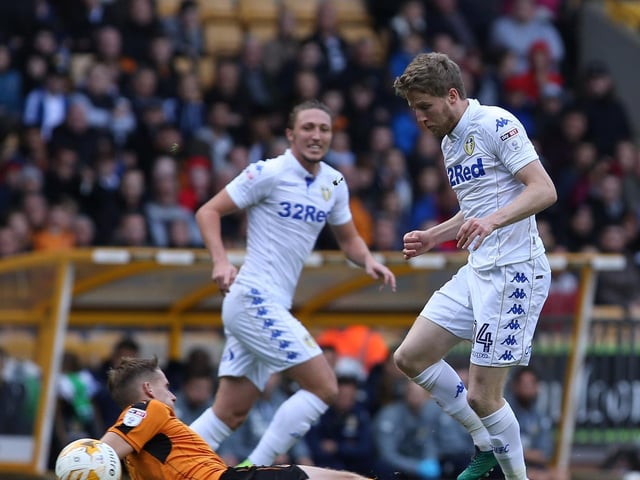 Eunan O'Kane skips over a challenge.