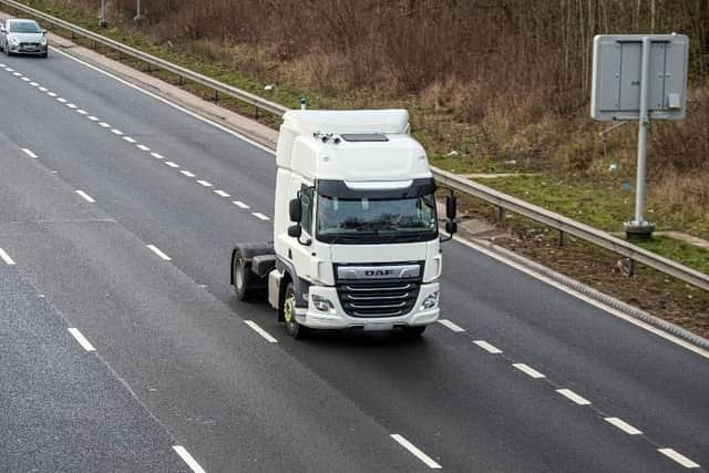 One of Highways England’s three Operation Tramline ‘supercabs’.