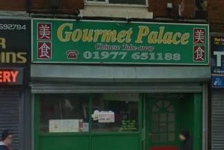Gourmet Palace at 69 Barnsley Road, South Elmsall, was given a food hygiene rating is '2', which means 'improvement necessary' on July 22 2021.