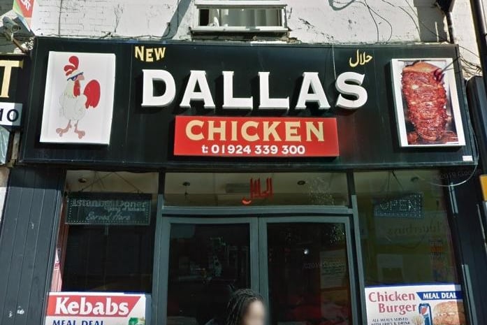 Dallas Chicken at 31 Kirkgate, Wakefield, was given a Zero rating, meaning 'urgent improvement necessary' when it was last inspected on June 4, 2021.