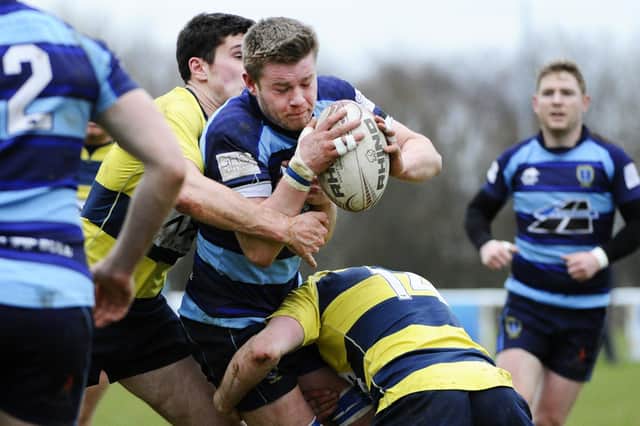 Falkirk RFC v Gordonians RFC. Pictures: Alan Murray