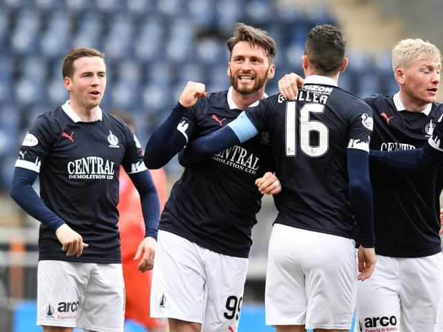 Lee Miller got on the scoresheet. Picture: Michael Gillen.