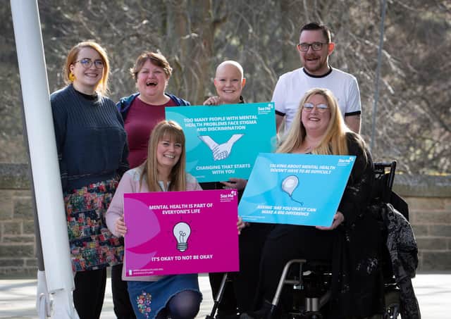 Gail Porter recently joined fellow See Me campaigners to launch new research and Initiative to tackle mental health discrimination in Scotland.