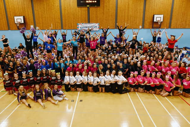 Among the local schools competing were Braes High, Falkirk High, Bo'ness Academy and Denny High. Pictures: Michael Gillen.