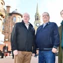 David Smith, Colin Rowbotham and Aodhan Callaghan are representing Falkirk district as Citizens’ Assembly of Scotland members. Picture: Michael Gillen.
