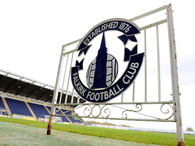 The Falkirk board are in "unanimous agreement" that they can't support he SPFL's resolution which would see them remain in League 1 next season