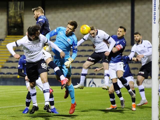 Raith Rovers and Falkirk are separated by just a point at the top of the League One table