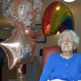 Jean Hunter celebrated her 100th birthday on Friday.