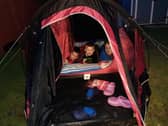 Camping at home enabled Scouting activities to go ahead despite lockdown.