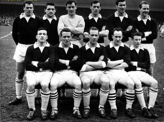 MYSTERY PICTURE: Which Bairn's brother is in this team shot?