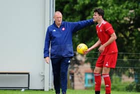 Ruice is now boss of Hamilton where he has former Bairns Blair Alston and Ciaran McKenna in his squad. Picture: Michael Gillen