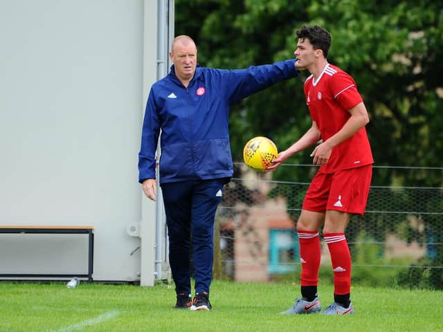 Ruice is now boss of Hamilton where he has former Bairns Blair Alston and Ciaran McKenna in his squad. Picture: Michael Gillen