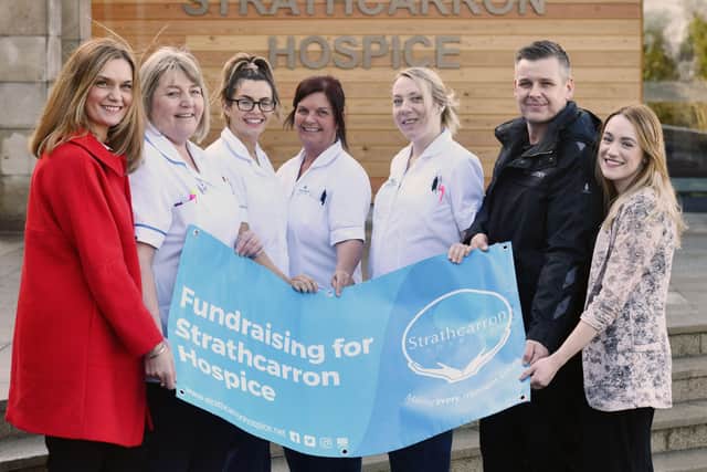 Tapestry AV are supporting Strathcarron - now the hospice and Maggie's Forth Valley are asking more people to donate