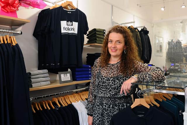 Lauren Brown, owner of Sisters Boutique in Falkirk, is one of many retailers facing up to the economic effects of coronavirus. Picture: Michael Gillen