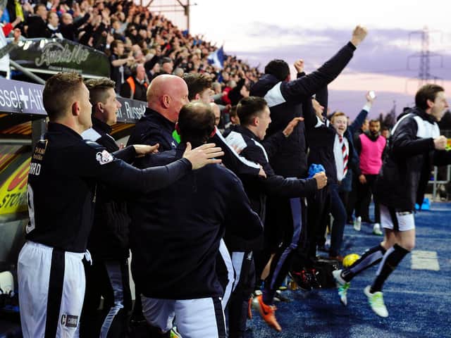 It was a night to remember at the game. Picture: Michael Gillen