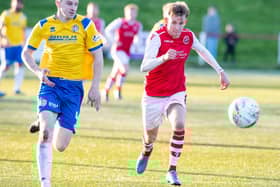 Zander Miller (right) has joined Bo'ness United for next season.