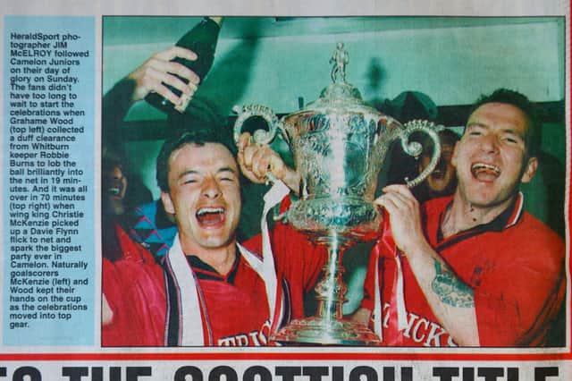 Christie McKenzie and Grahame Wood scored the goals