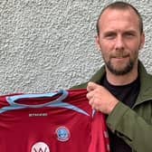 New Cumbernauld United player-coach Colin McMenamin