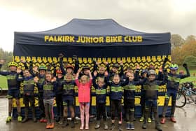 Callendar Park cyclocross. Falkirk Junior Bike Club