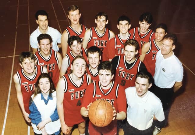 The early days included now familiar figures such as c;lub captain Keith Bunyan and headcoach John.