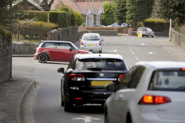 The A803 which runs through the district has seen the most accidents in over the five year period