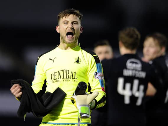 Rodgers was first choice keeper at the Falkirk Stadium between 2015 and 2017