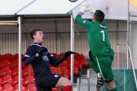Striker Jordan White spent eight months with Falkirk in 2012