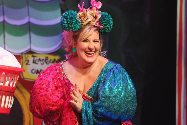 Falkirk singer Barbara Bryceland has had a starring role in both FCT pantomimes