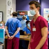 NHS officials are keen to detect early those with Covid-19 and keep them from needing hospital treatment
