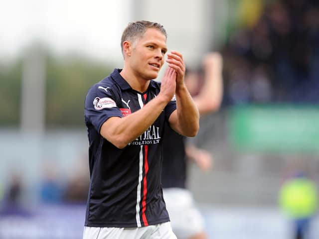 Rankin had a brief but memorable spell with Falkirk from July 2016 to January 2017