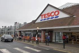 Tesco at Falkirk's Central Retail Park