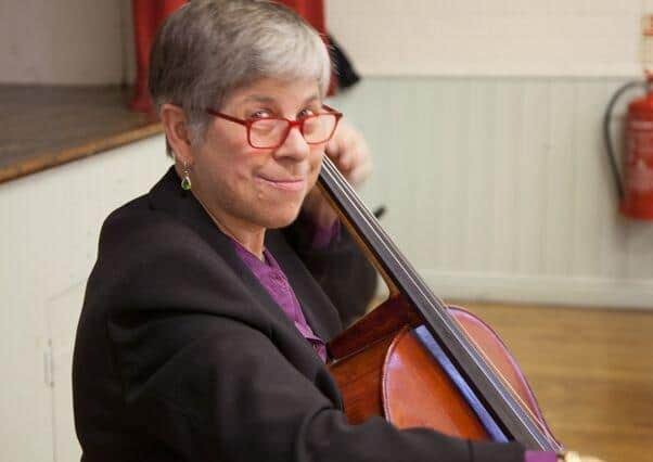 Music maestro...cellist Claire uses music to help people living with dementia.