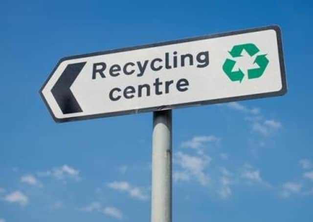Vans and trailers are now permitted access to recycling centres.