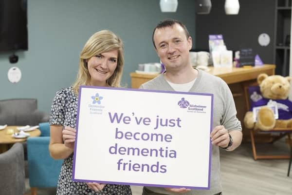 Growing number...five years after it was established, 90,000 people had signed up to become Dementia Friends in Scotland. You can join them online today.