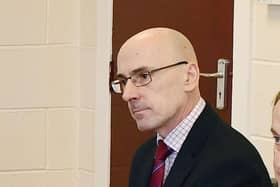 Stenhousemuir chairman Iain McMenemy