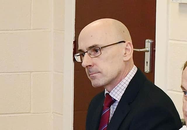 Stenhousemuir chairman Iain McMenemy