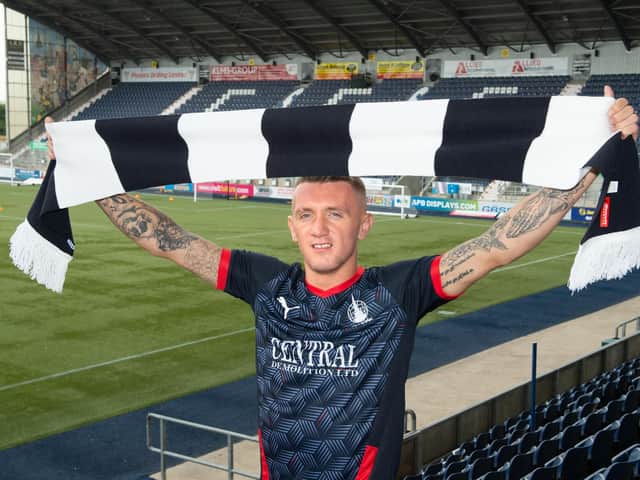 Hearts winger Callumn Morrison is Falkirk's fifth signing of the summer transfer window