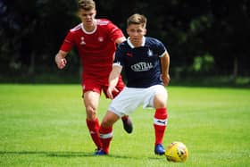 Trialist Ciaran Summers spent last summer at Falkirk and played against Hamilton and Lewis Smith (above) and Partick Thistle. Picture: Michael Gillen.