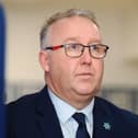 Lex Miller will end his tenure on the Falkirk board. Picture: Michael Gillen.
