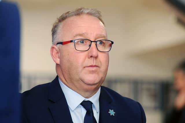 Lex Miller will end his tenure on the Falkirk board. Picture: Michael Gillen.