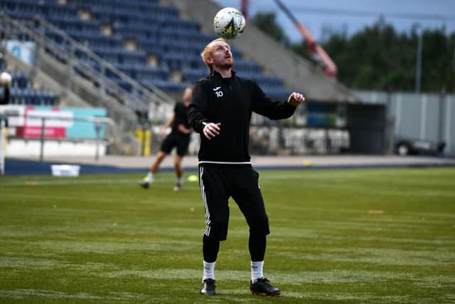 Andy Rodgers assistant manager of East Stirlingshire. Picture Michael Gillen.