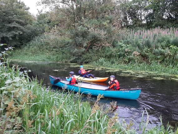 Laurieston Scouts jumped in at the deep end with canal kayaking as lockdown restrictions eased.