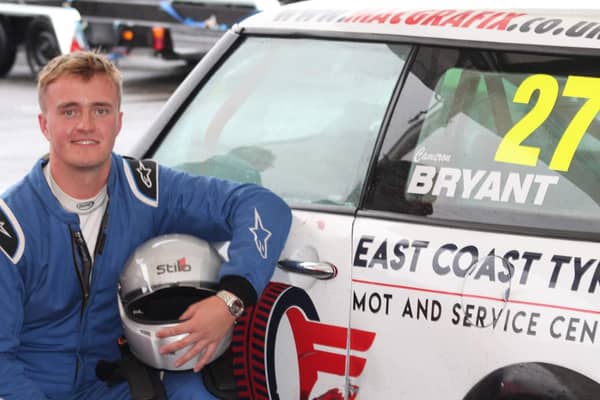 Cameron is being sponsored for the season by East Coast Tyres and Johnston Smillie Ltd. He thanks them for their support in these difficult times.