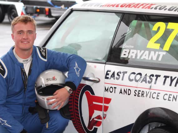 Cameron is being sponsored for the season by East Coast Tyres and Johnston Smillie Ltd. He thanks them for their support in these difficult times.