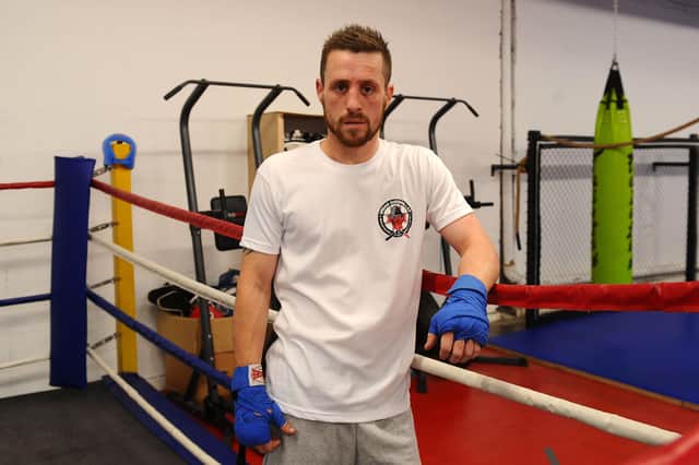 Kevin Traynor - The Denny Warrior - is undefeated as a pro fighter. Picture: Michael Gillen.