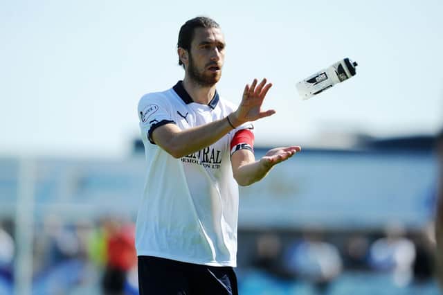 Gregor Buchanan captained Falkirk in 35 games last season. Picture: Michael Gillen.