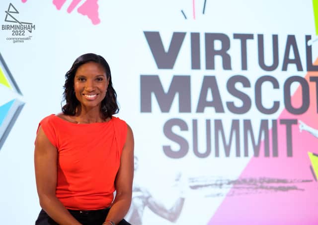 Former athlete Denise Lewis OBE at the Birmingham 2022 Virtual Mascot Summit