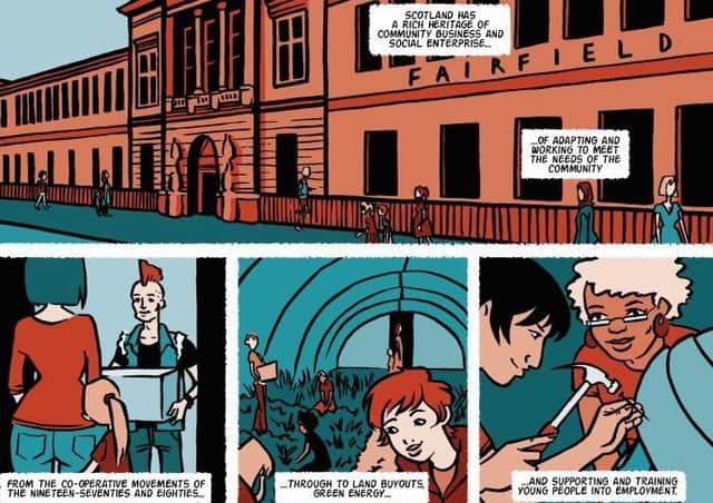 The Common Good Comics Project will record and share the oral histories of organisations across Scotland
