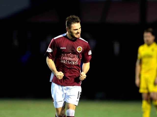 Sean Dickson in his Stenhousemuir days (Pic by Michael Gillen)